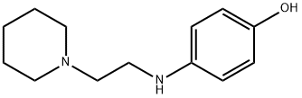 페놀,4-[[2-(1-피페리디닐)에틸]아미노]-(9CI) 구조식 이미지