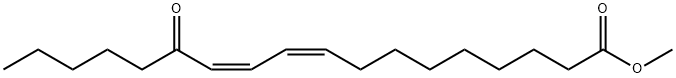 9,11-Octadecadienoic acid, 13-oxo-, methyl ester, (9Z,11Z)- Structure