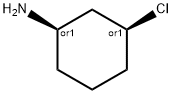 rel-(1R,3S)-3-Chlorocyclohexanamine Structure