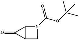1,1-Dimethylethyl 5-oxo-2-azabicyclo[2.1.0]pentane-2-carboxylate Structure