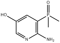 3-Pyridinol, 6-amino-5-(dimethylphosphinyl)- 구조식 이미지