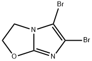 5,6-Dibromo-2,3-dihydroimidazo[2,1-b]oxazole Structure
