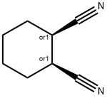 1,2-Cyclohexanedicarbonitrile, (1R,2S)-rel- Structure