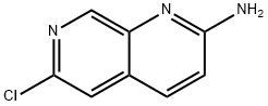 1,7-Naphthyridin-2-amine, 6-chloro- 구조식 이미지