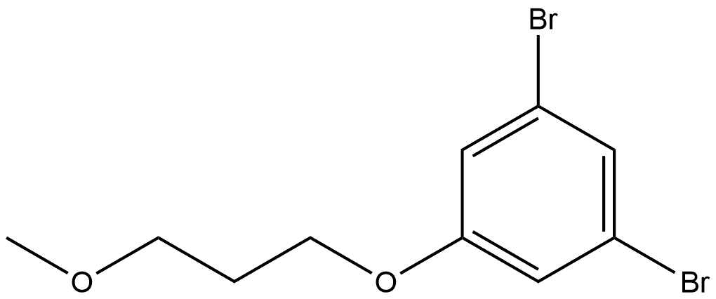 1,3-Dibromo-5-(3-methoxypropoxy)benzene Structure