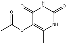 2,4(1H,3H)-Pyrimidinedione, 5-(acetyloxy)-6-methyl- Structure