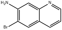 6-Bromo-7-quinolinamine Structure