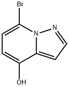 Pyrazolo[1,5-a]pyridin-4-ol, 7-bromo- 구조식 이미지