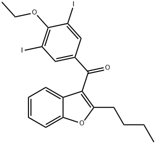 Amiodarone Impurity 24 Structure