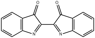 2,2'-Bi[3H-인돌]-3,3'-디온 구조식 이미지