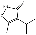 3(2H)-Isoxazolone, 5-methyl-4-(1-methylethyl)- Structure