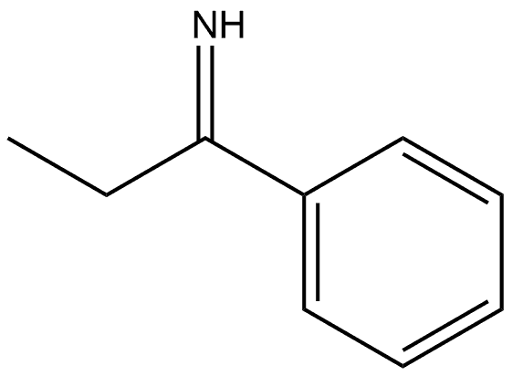 Benzenemethanimine, α-ethyl- 구조식 이미지