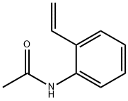 Acetamide, N-(2-ethenylphenyl)- Structure