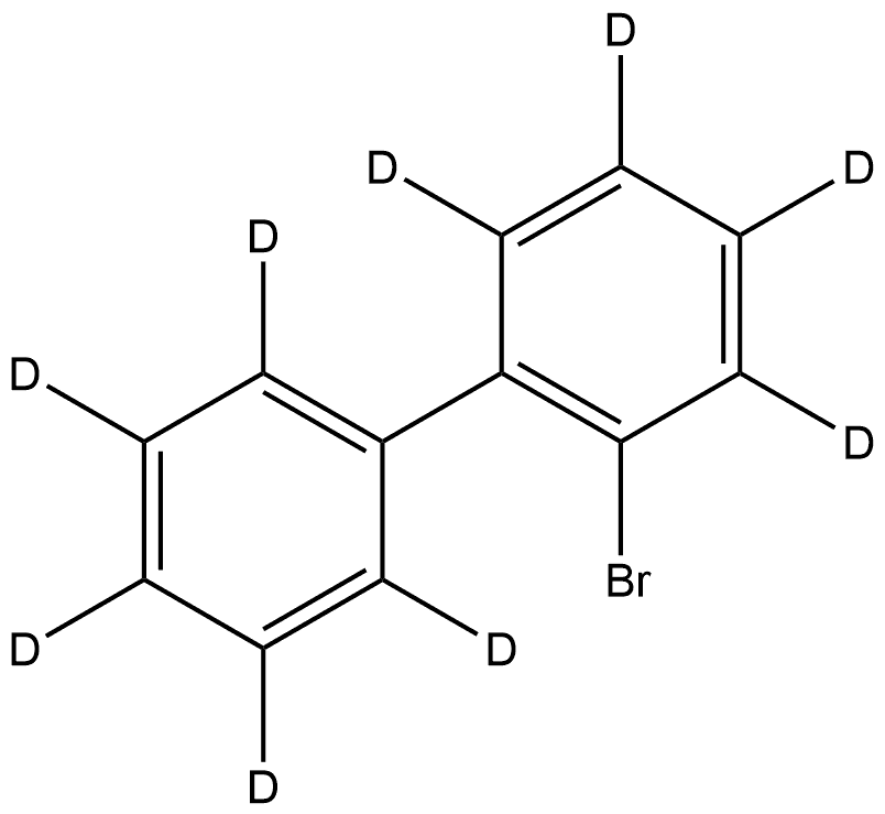 1,1′-Biphenyl-2,2′,3,3′,4,4′,5,5′,6-d9, 6′-bromo- Structure