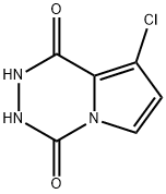 8-Chloro-2,3-dihydropyrrolo[1,2-d][1,2,4]triazine-1,4-dione 구조식 이미지