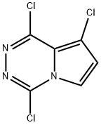 1,4,8-Trichloropyrrolo[1,2-d][1,2,4]triazine Structure