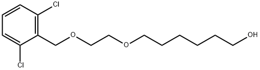 1-Hexanol, 6-[2-[(2,6-dichlorophenyl)methoxy]ethoxy]- Structure