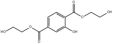 1,4-Benzenedicarboxylic acid, 2-hydroxy-, 1,4-bis(2-hydroxyethyl) ester Structure