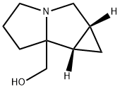 Cyclopropa[a]pyrrolizine-6a(4H)-methanol, hexahydro-, (1aR,6bS)- Structure