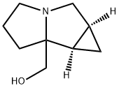 Cyclopropa[a]pyrrolizine-6a(4H)-methanol, hexahydro-, (1aS,6bR)- Structure