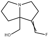 (1-(Fluoromethylene)tetrahydro-1H-pyrrolizin-7a(5H)-yl)methanol Structure