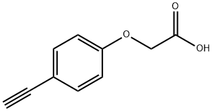 2-(4-Ethynylphenoxy)acetic acid Structure