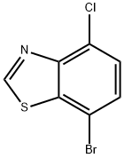 7-Bromo-4-chlorobenzo[d]thiazole Structure