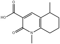 1,5-Dimethyl-2-oxo-1,2,5,6,7,8-hexahydroquinoline-3-carboxylic acid Structure