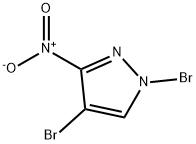1H-Pyrazole, 1,4-dibromo-3-nitro- Structure