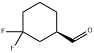 (R)-3,3-Difluorocyclohexane-1-carbaldehyde Structure