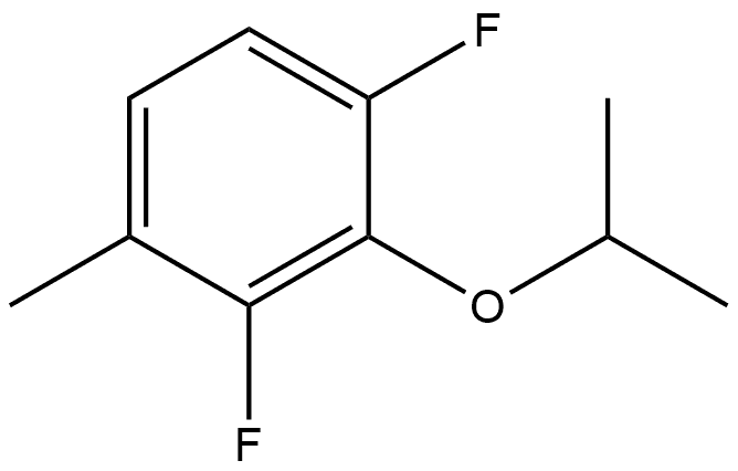 1,3-difluoro-2-isopropoxy-4-methylbenzene Structure