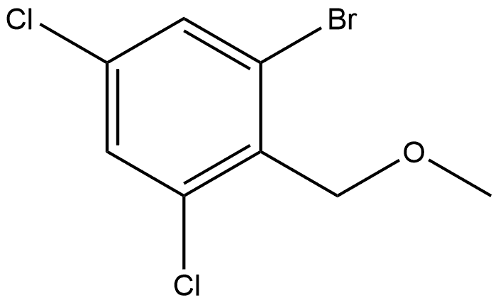 1-bromo-3,5-dichloro-2-(methoxymethyl)benzene 구조식 이미지