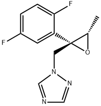 1H-1,2,4-Triazole, 1-[[(2S,3S)-2-(2,5-difluorophenyl)-3-methyl-2-oxiranyl]methyl]- Structure