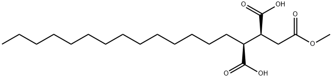 1,2,3-Heptadecanetricarboxylic acid, 1-methyl ester, (2S,3S)- Structure