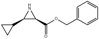 Benzyl (2R,3R)-3-cyclopropylaziridine-2-carboxylate Structure
