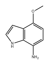 1H-Indol-7-amine, 4-methoxy- Structure