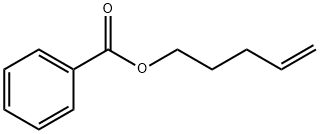 4-Penten-1-ol, 1-benzoate Structure