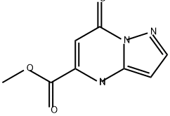 methyl
7-oxo-4H,7H-pyrazolo[1,5-a]pyrimidine-5-carboxyl
ate Structure