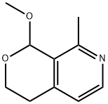 1H-Pyrano[3,4-c]pyridine, 3,4-dihydro-1-methoxy-8-methyl- (9CI) Structure