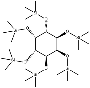 1-O,2-O,3-O,4-O,5-O,6-O-Hexakis(trimethylsilyl)-neo-inositol Structure