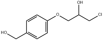 Benzenemethanol, 4-(3-chloro-2-hydroxypropoxy)- 구조식 이미지