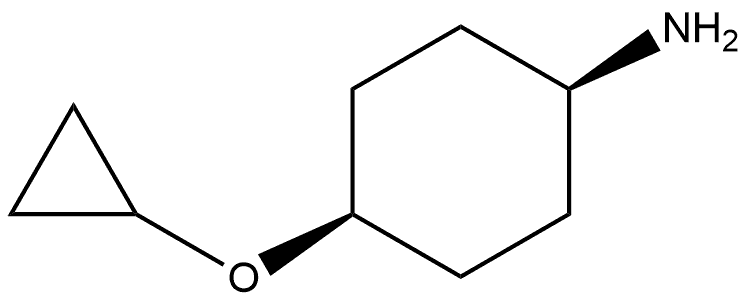 cis-4-Cyclopropoxy-cyclohexylamine Structure