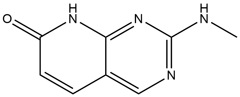 Pyrido[2,3-d]pyrimidin-7(8H)-one, 2-(methylamino)- Structure