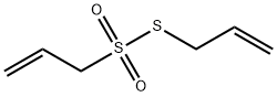 2-Propene-1-sulfonothioic acid, S-2-propen-1-yl ester Structure