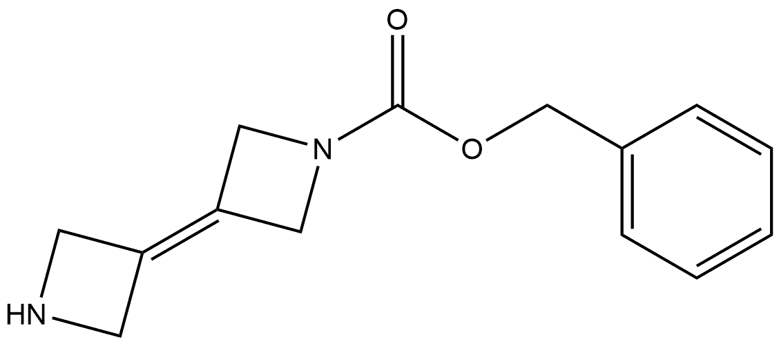 benzyl 1',4'-dihydro-2H,2'H-[3,3'-diazetidinylidene]-1(4H)-carboxylate Structure