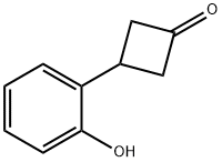 Cyclobutanone, 3-(2-hydroxyphenyl)- Structure