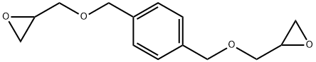 1,4-bis((oxiran-2-ylmethoxy)methyl)benzene Structure