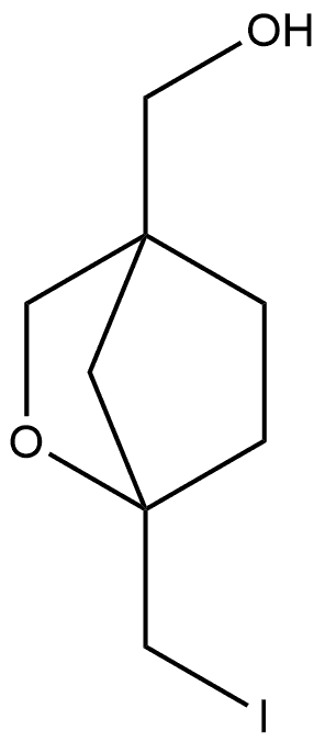 1-(iodomethyl)-2-oxabicyclo[2.2.1]heptan-4-yl]methanol Structure