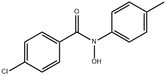 Benzamide, 4-chloro-N-hydroxy-N-(4-methylphenyl)- 구조식 이미지