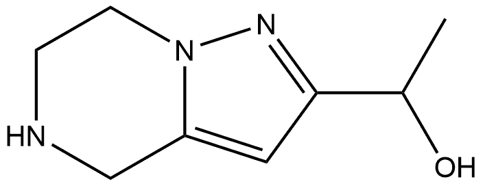 1-(4,5,6,7-Tetrahydropyrazolo[1,5-a]pyrazin-2-yl)ethan-1-ol Structure